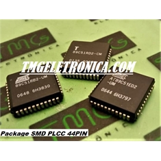 89C51 - CI AT89C51 Microcontroller, MCU 8BIT SRAM 24 C51 FLASH Programmable Microcontroller - SMD  PLCC 44Pin - AT89C51ED2-UM Microcontroller, C51RD2 FLASH Programmable 8 Bit